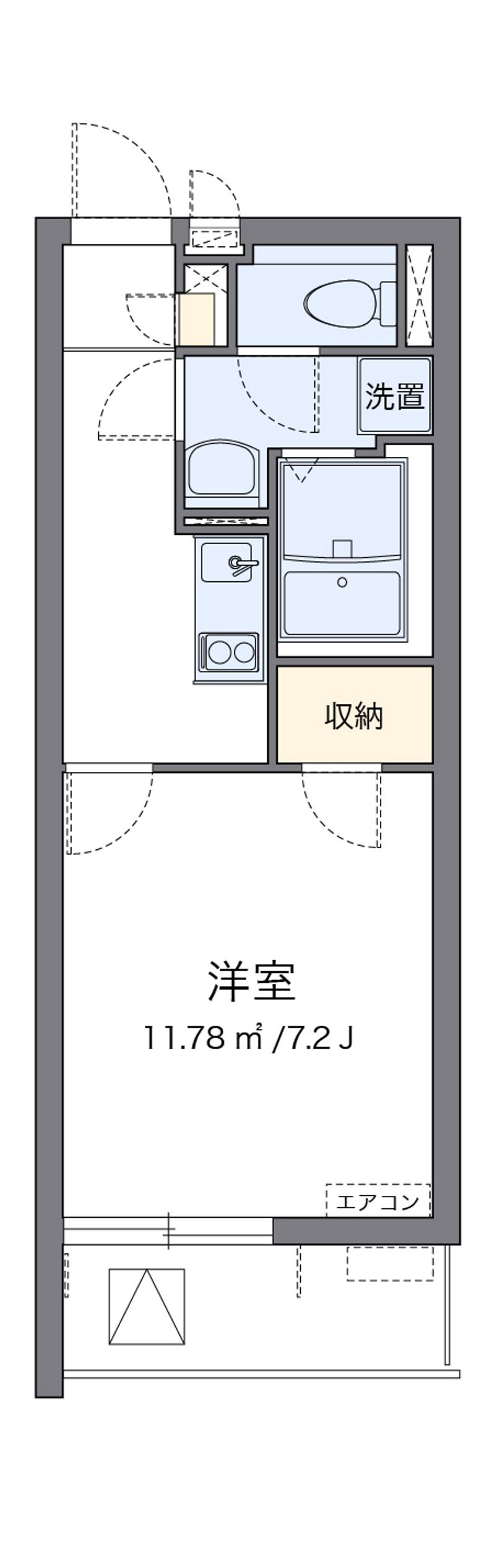 クレイノほっと熊谷 間取り