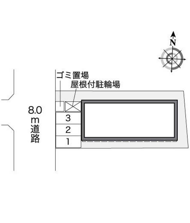 レオパレス南問屋 駐車場