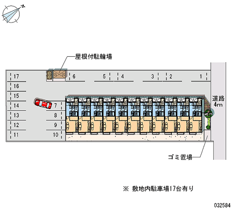 32584 bãi đậu xe hàng tháng