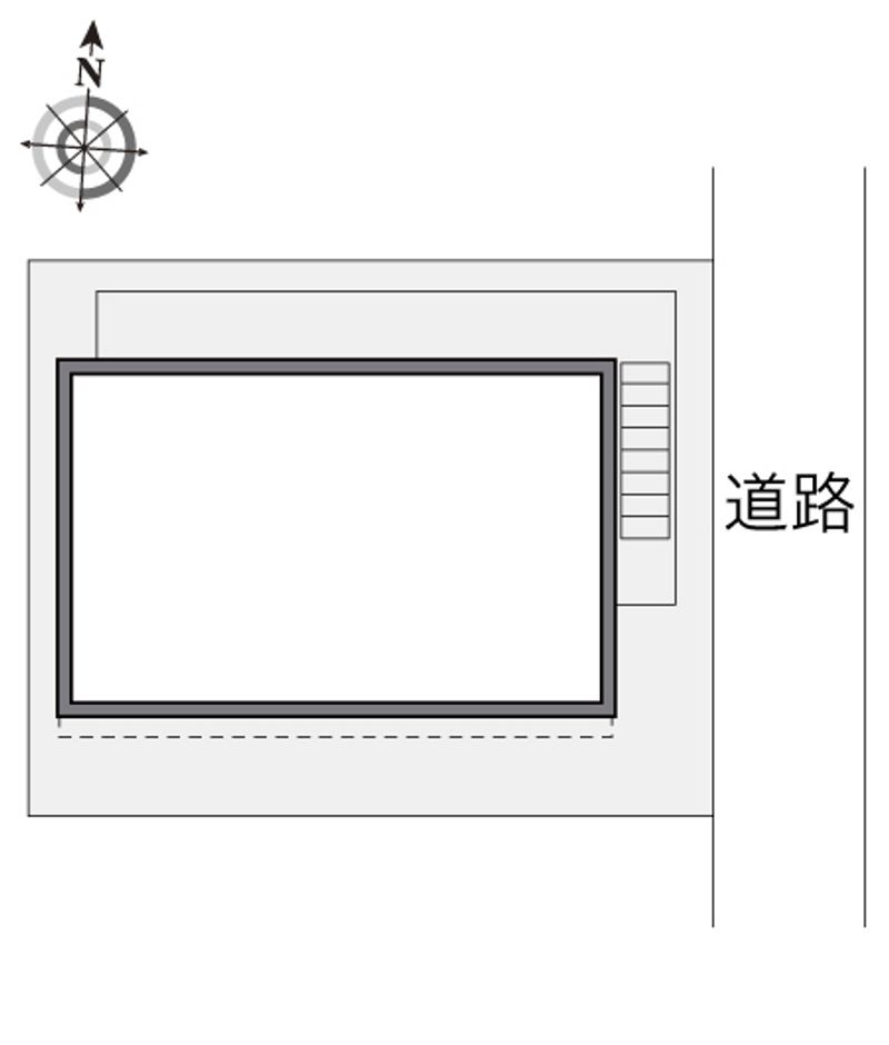 レオパレスＫＩＭＵＲＡ 配置図