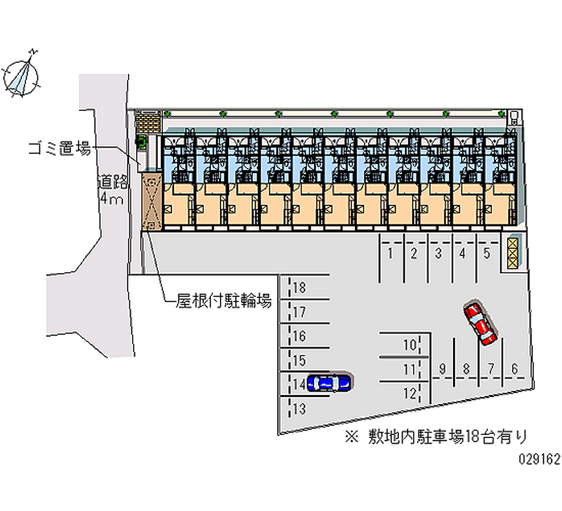 29162 Monthly parking lot