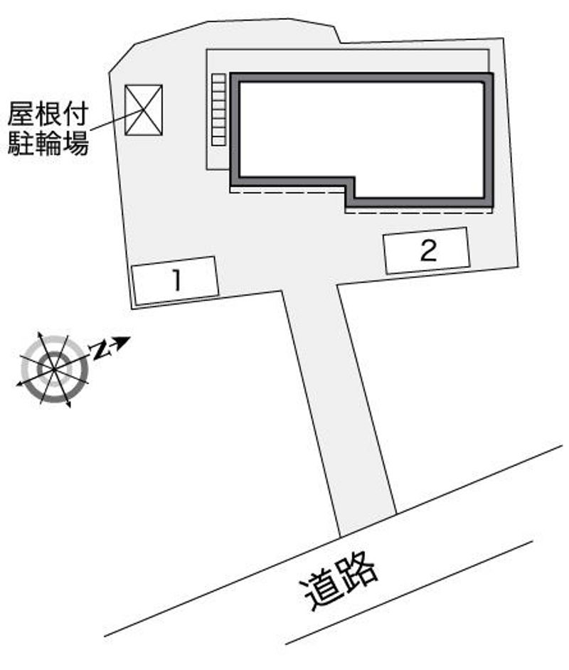 レオパレス三浦 配置図