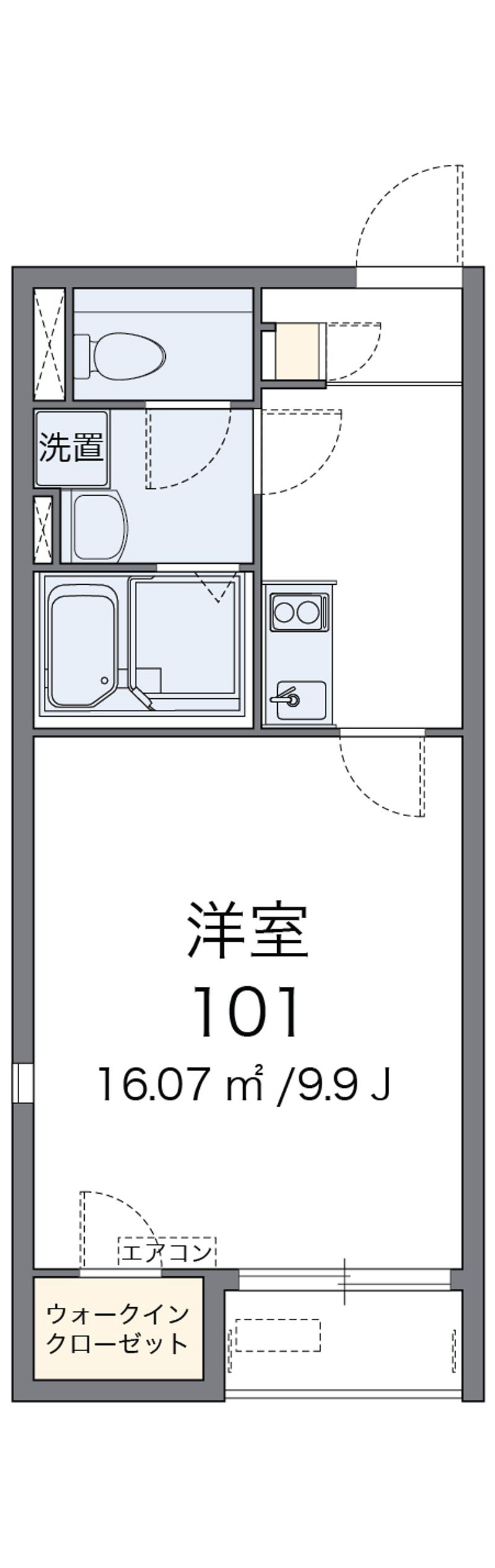 レオネクストル　ポール 間取図