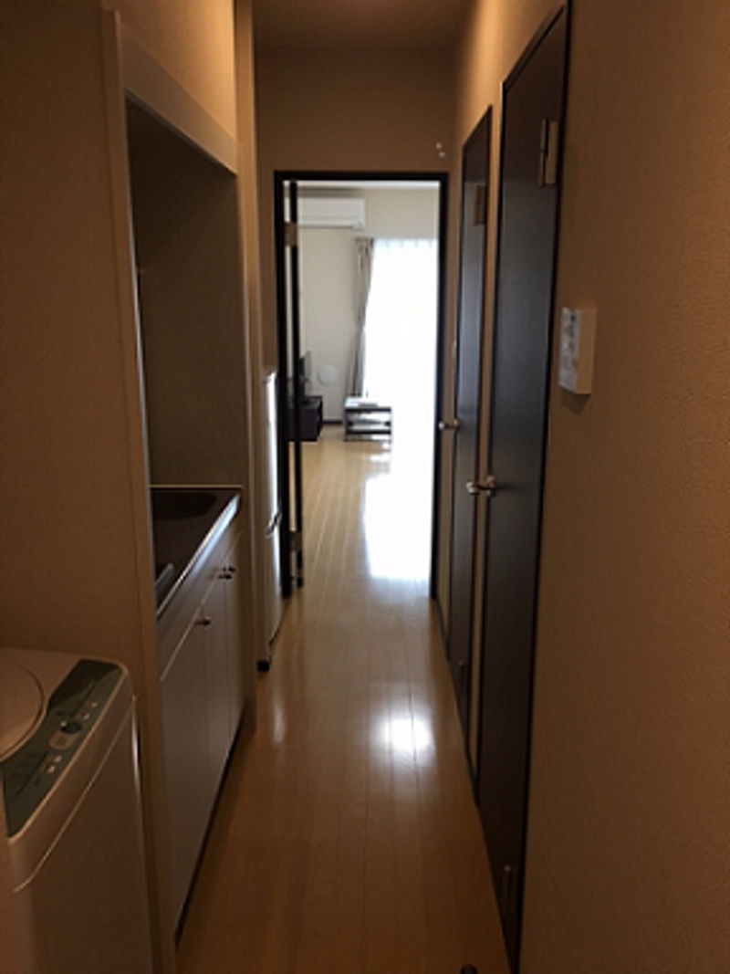クレイノリバーパーク 玄関