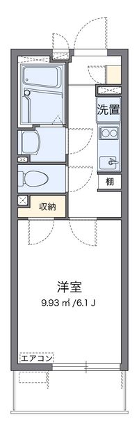 クレイノ春日 間取り図