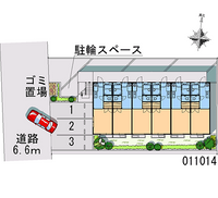 11014 Monthly parking lot