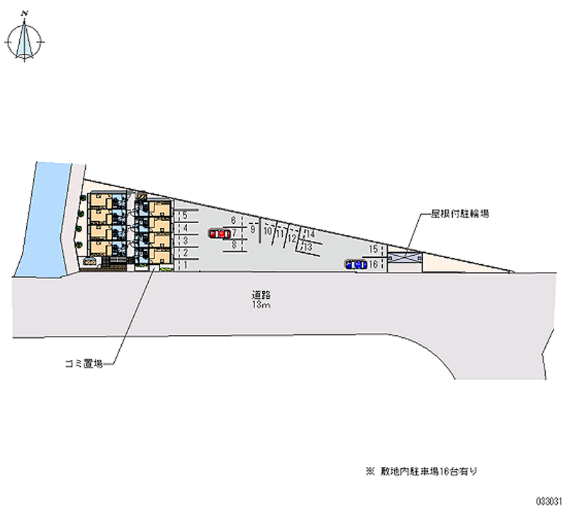 レオパレスＭＡＲＳ 月極駐車場