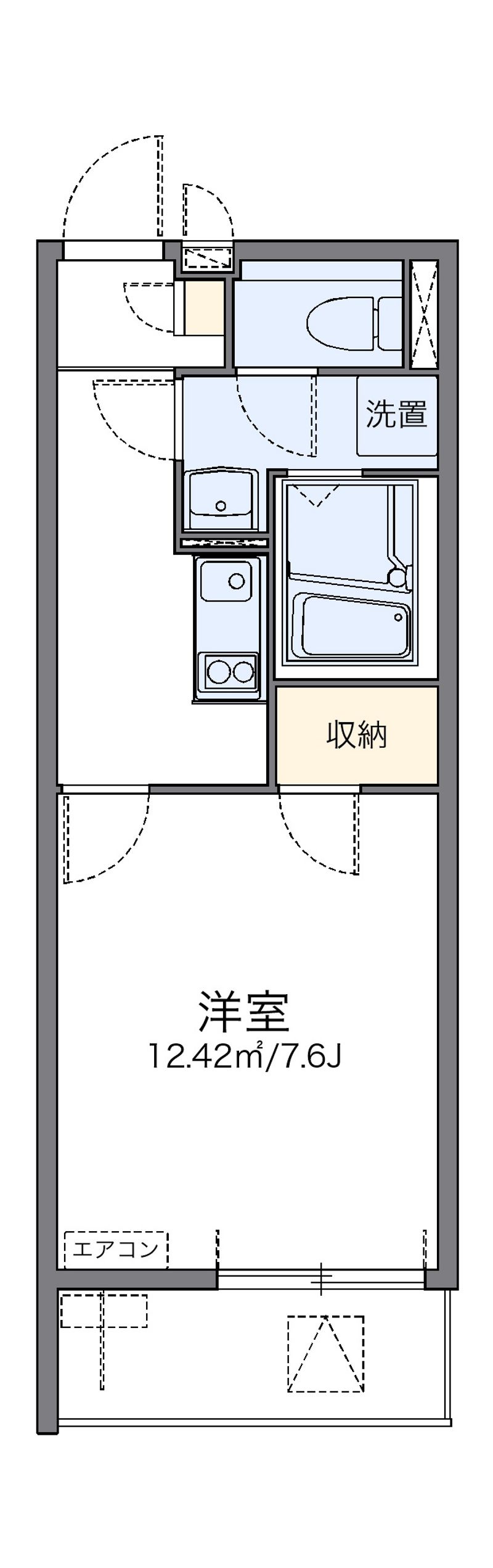 レオネクストニシダイ 間取り