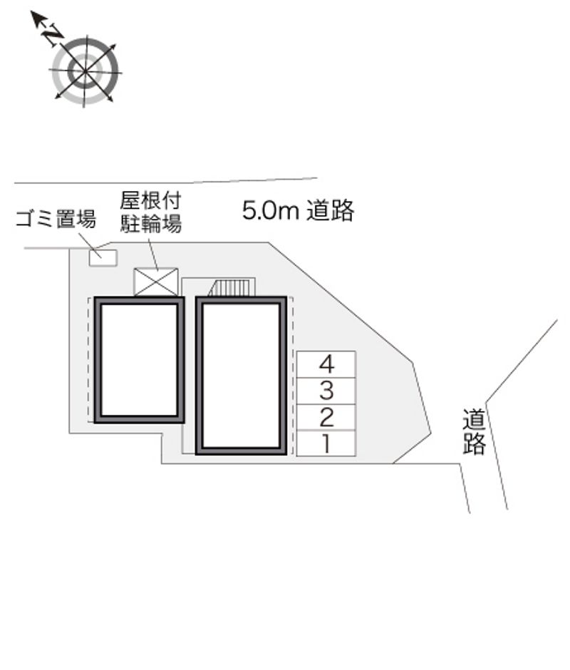 レオパレスアイリス 駐車場