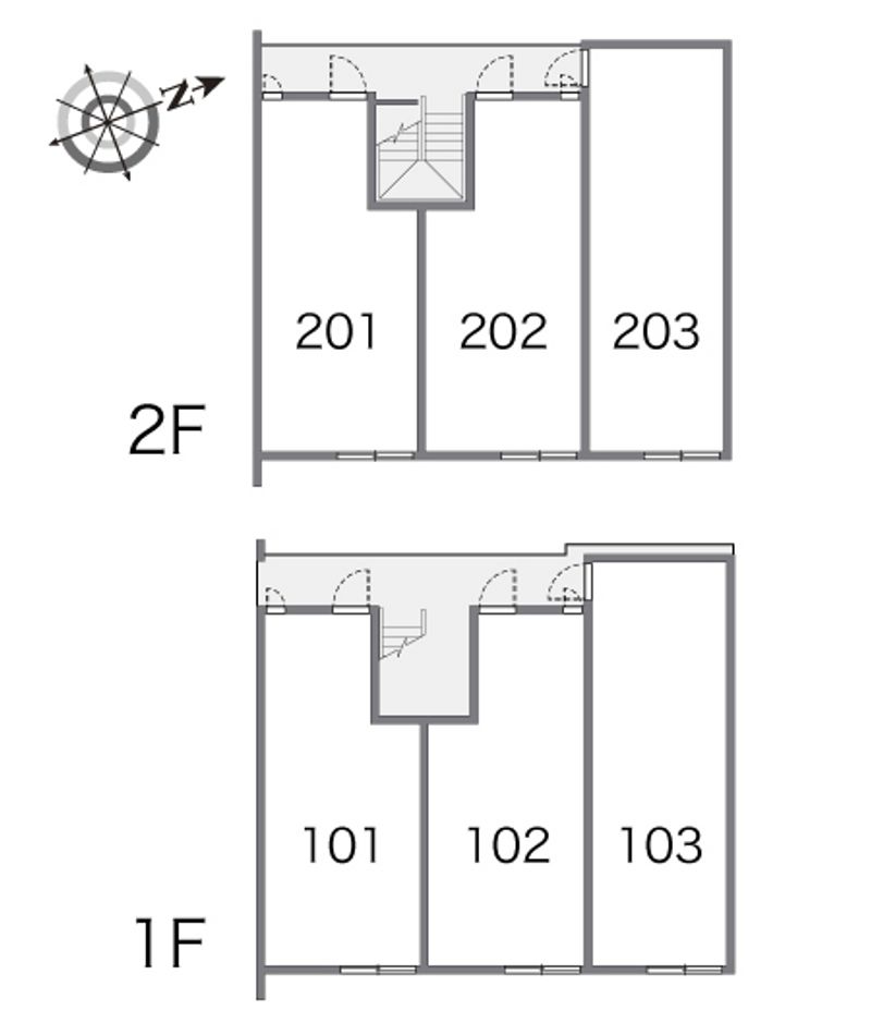 アルクＡｕ　Ｓｏｌｅｉｌ 間取り配置図