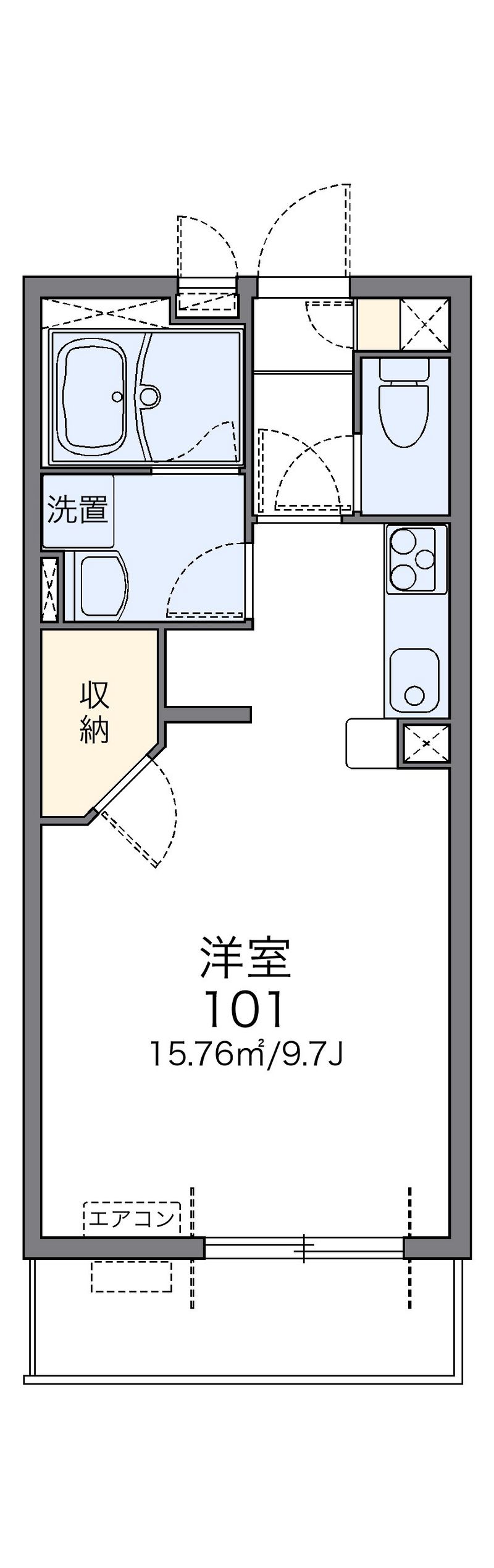 レオネクストレ　マーニ 間取図