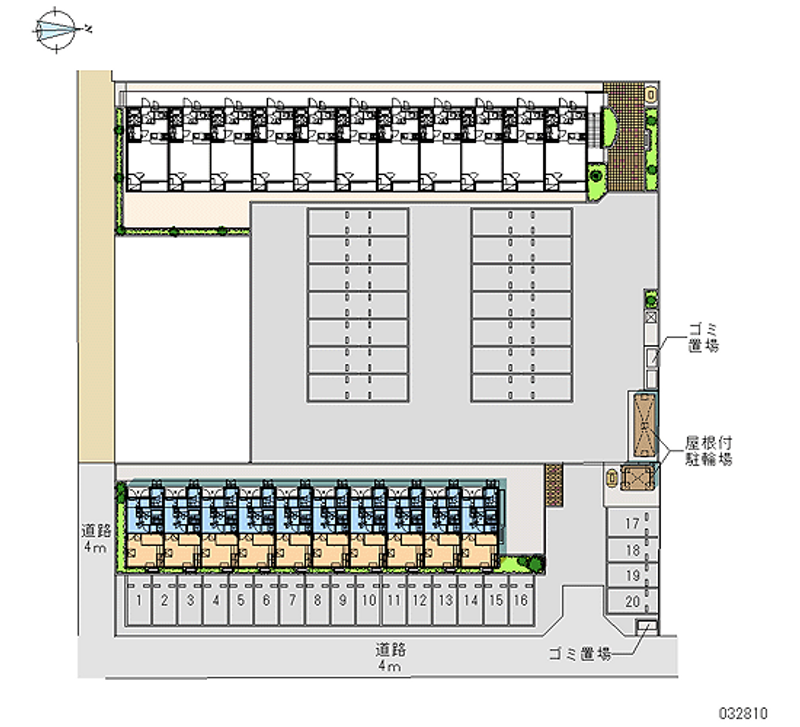 32810 Monthly parking lot