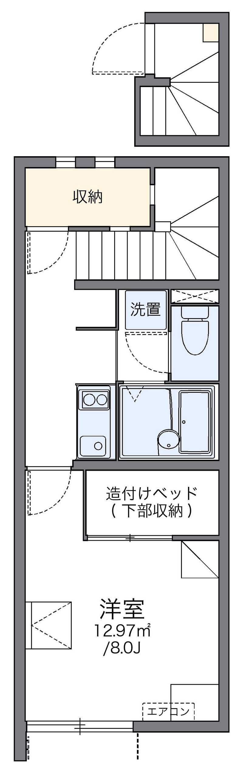 レオネクストエーデルハイムⅡ 間取図
