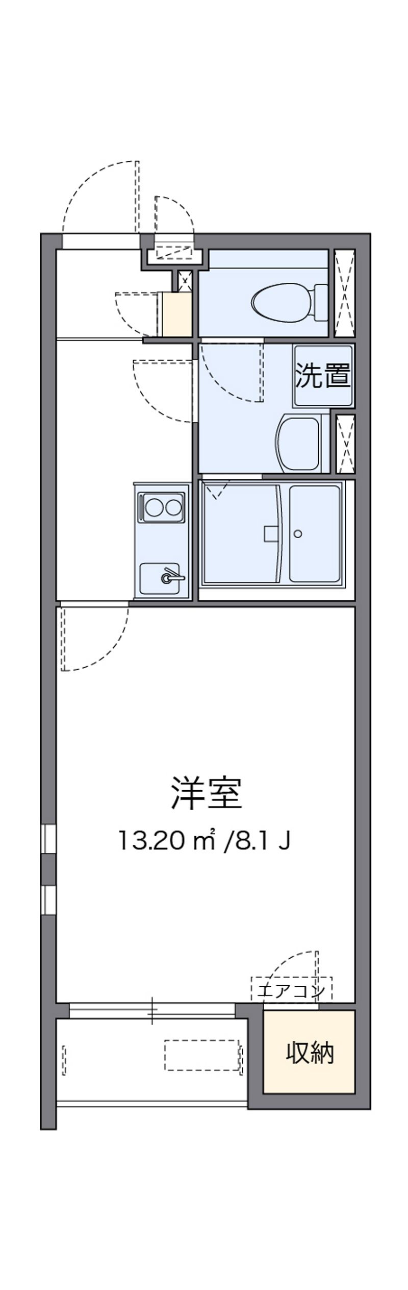 クレイノフォルテ 間取図