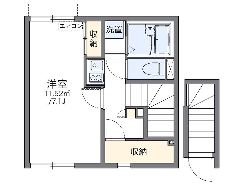 レオネクストハピネス 間取図