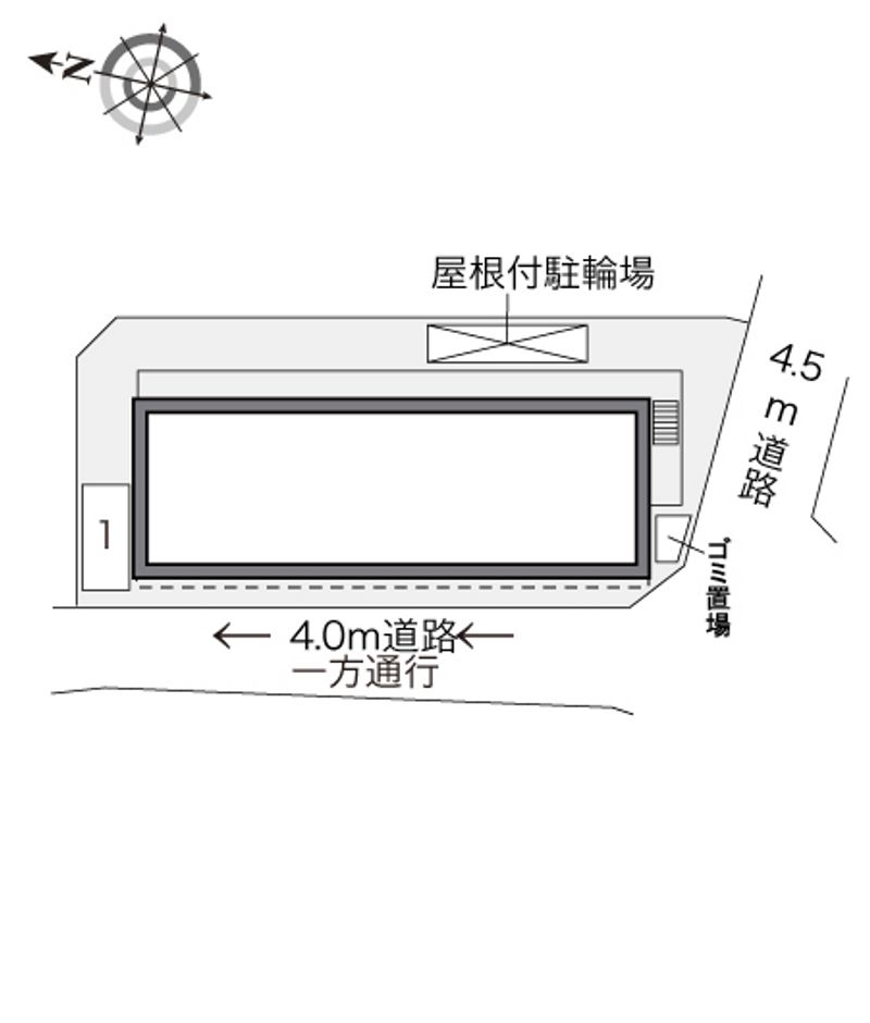 レオパレスアヴェンタージュ 配置図