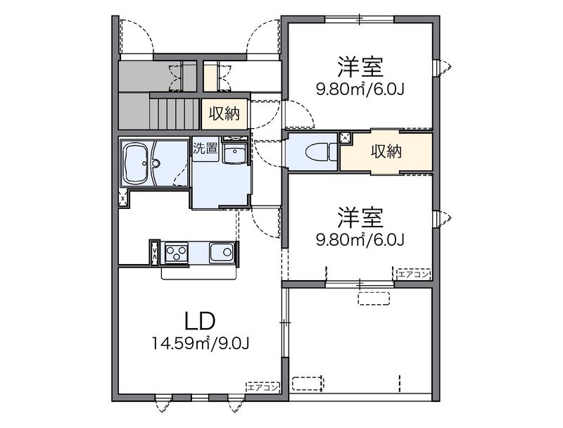 レオネクストクオーレ 間取図