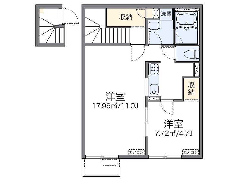 レオネクストセンタービレッジⅠ 間取図