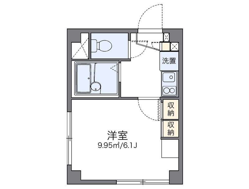 レオパレス木場公園 間取り