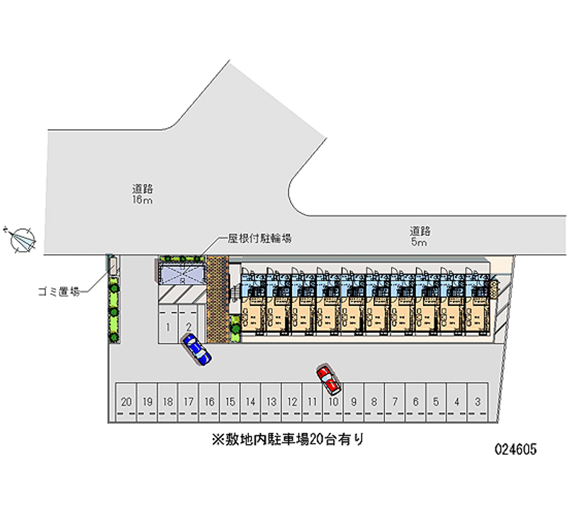 24605月租停车场