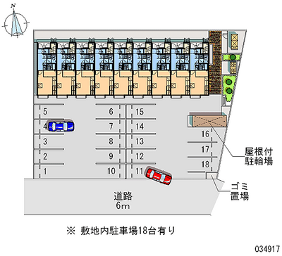 34917 Monthly parking lot