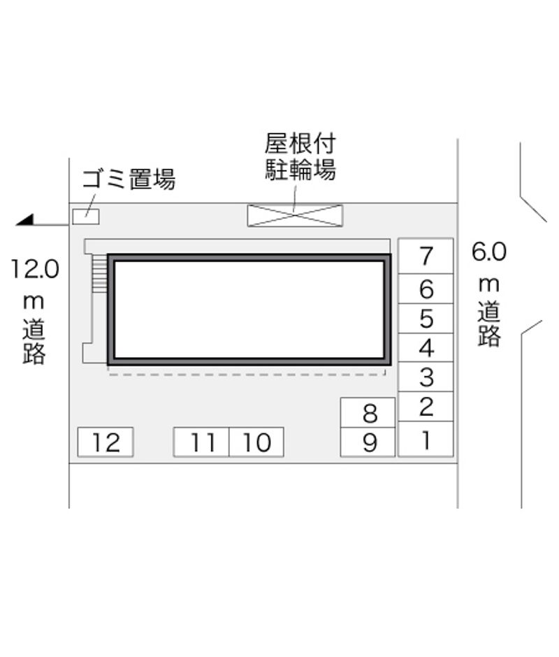 レオパレス和 駐車場