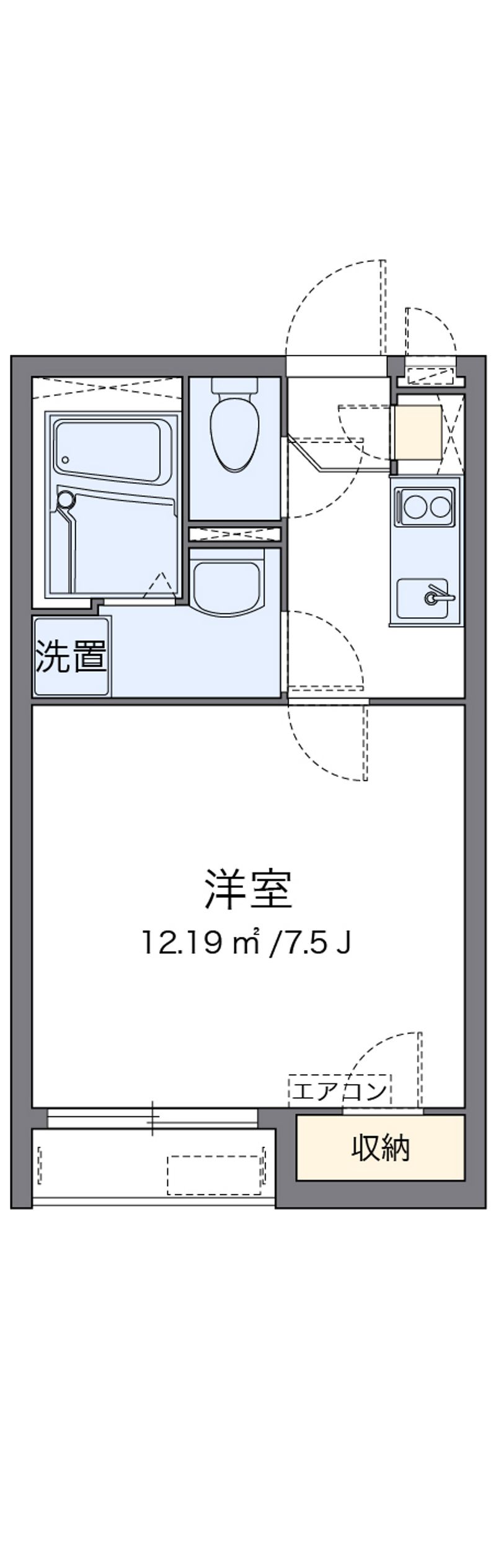 クレイノグリーンヒルズⅡ 間取図