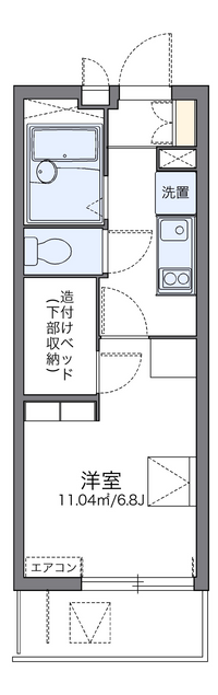 レオパレスｂｌｏｏｍⅤ 間取り図