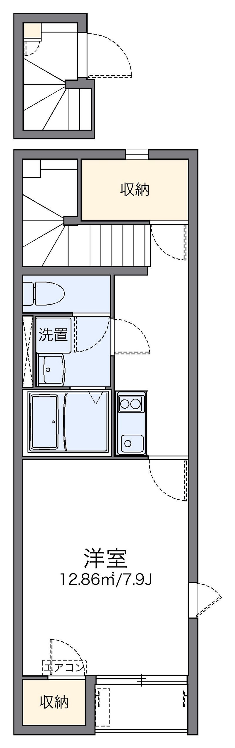 レオネクストバロー 間取図