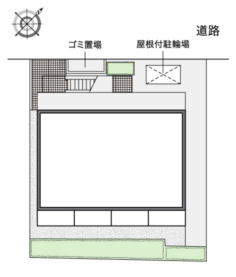 レオパレスＴＹ　ベルツリー 配置図