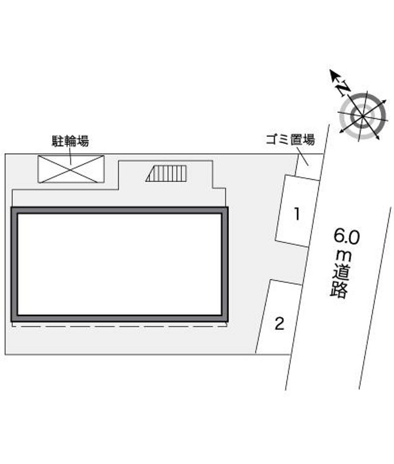 レオパレスパティオ東大宮 配置図