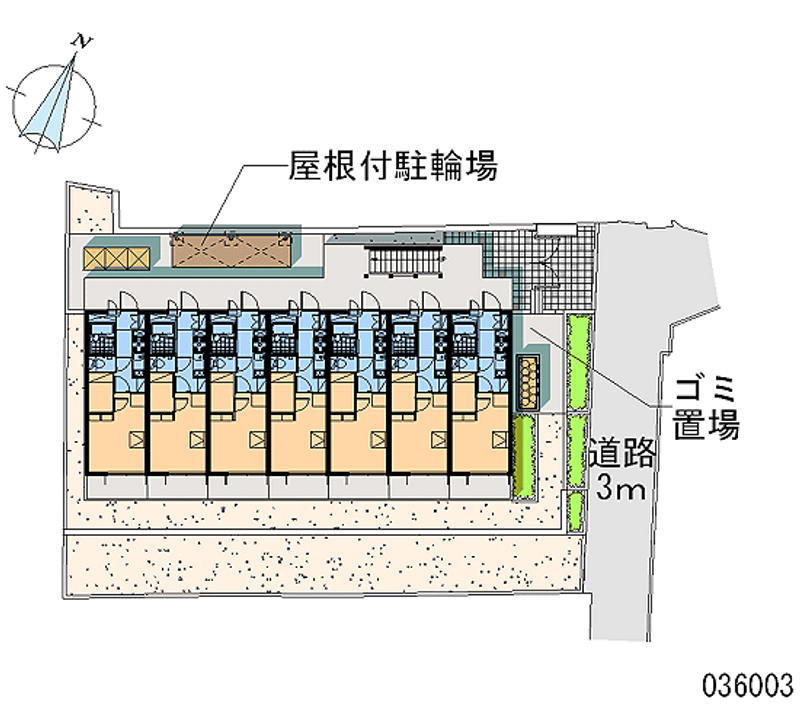 レオパレスエイムフル浜松 区画図