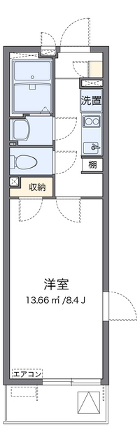 クレイノコンフォーティア　ＳＲ 間取り図