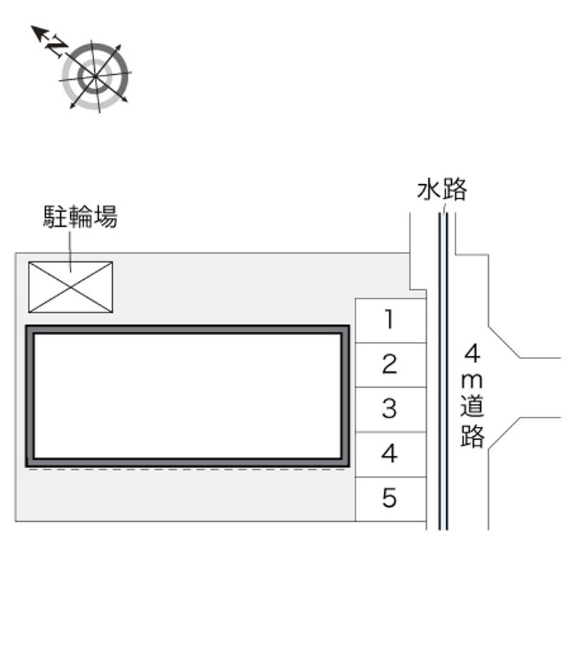 レオパレスサンハイツエイト 配置図