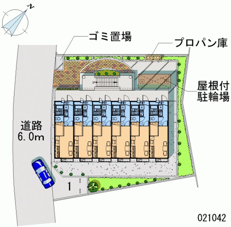 レオパレスエターナル 区画図