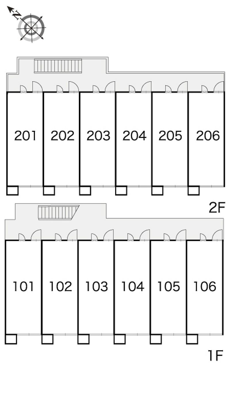 レオパレスイサヤマ 間取り配置図