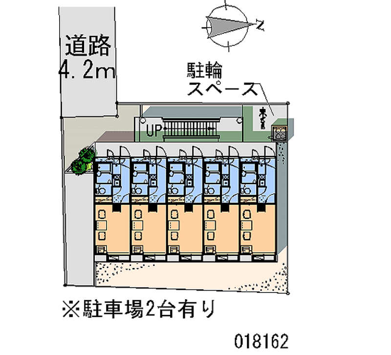 レオパレスバーム０２ 月極駐車場