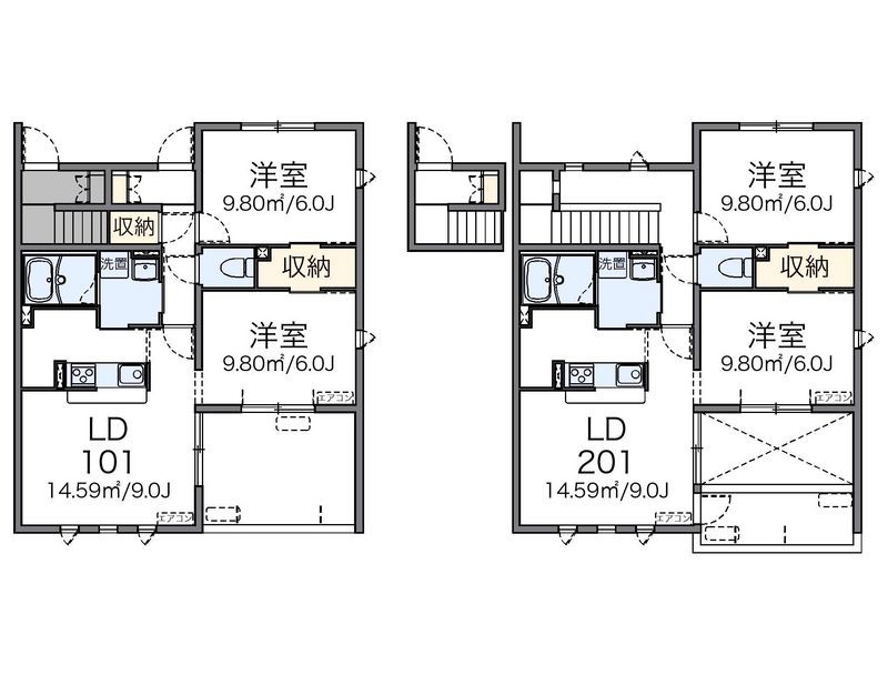 レオネクストクオーレ 間取図