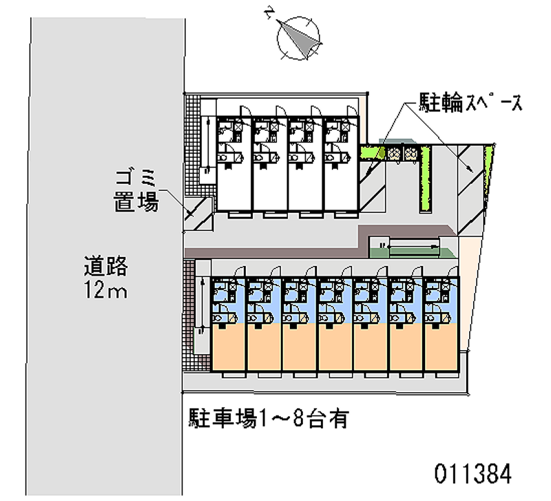 レオパレスエミール戸田Ｂ 月極駐車場