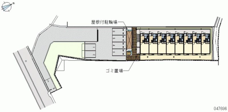 47696月租停车场