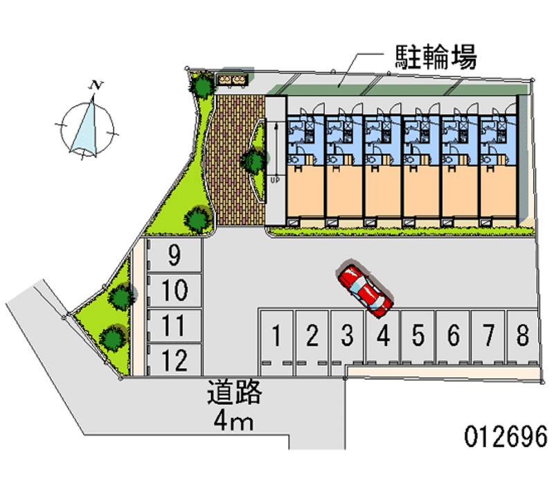 12696月租停車場