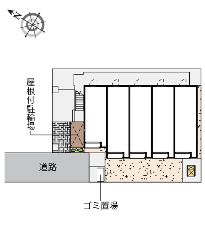 レオネクストディアコート北本 配置図
