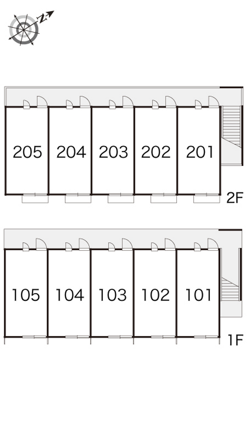 レオパレスプレミール 間取り配置図