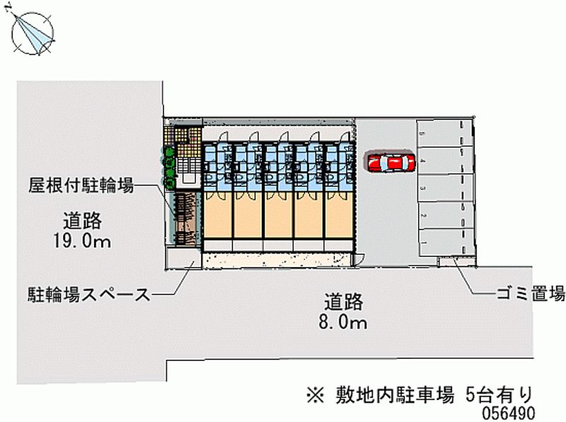 クレイノきよみ通り 区画図