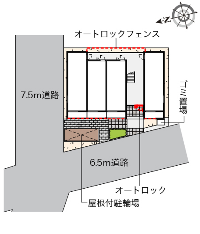 ミランダアプローズ 配置図