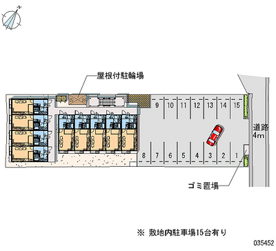 35452 Monthly parking lot