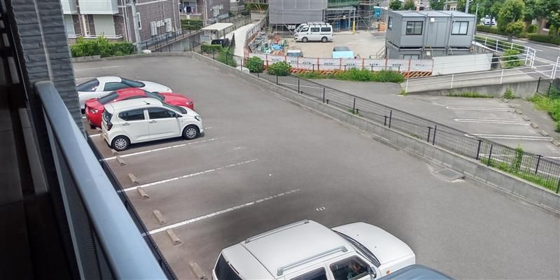 レオパレスシャルマン上道Ⅲ 駐車場
