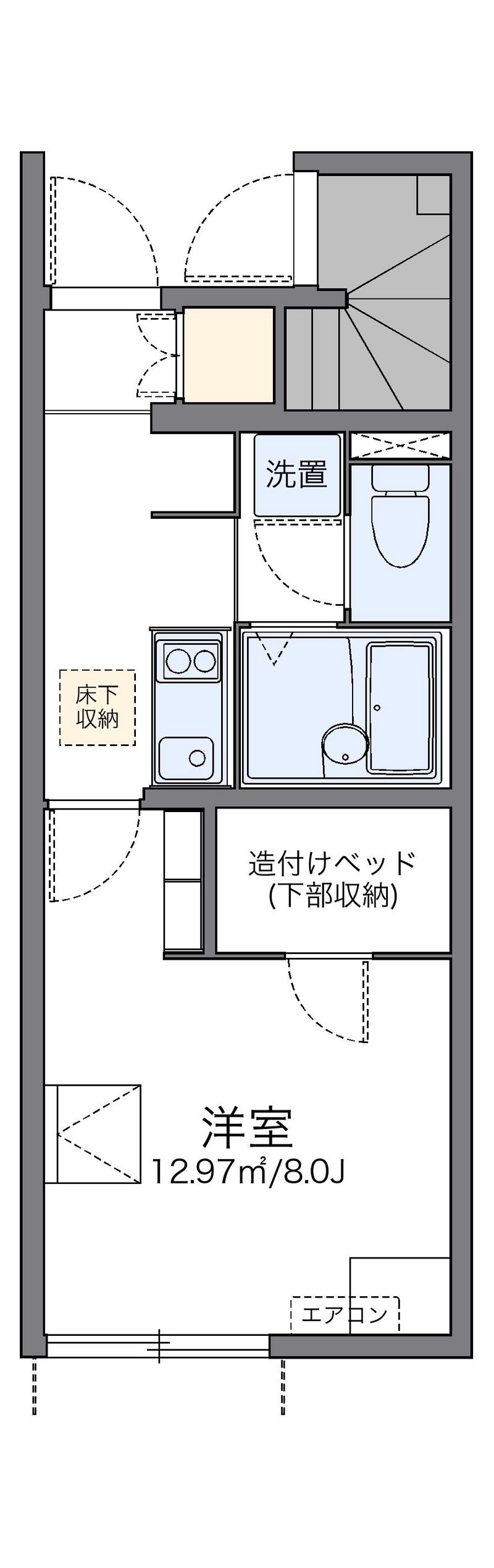レオネクストモルゲンソンネ 間取図