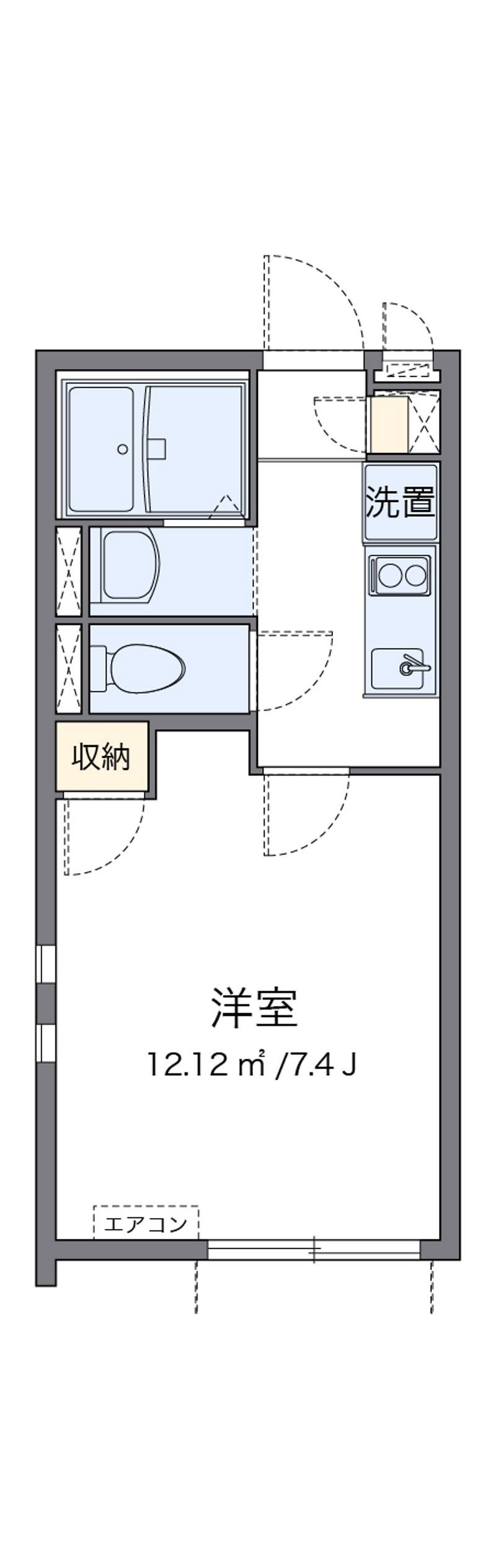 CLEINO Blue Corpo II Floor plan