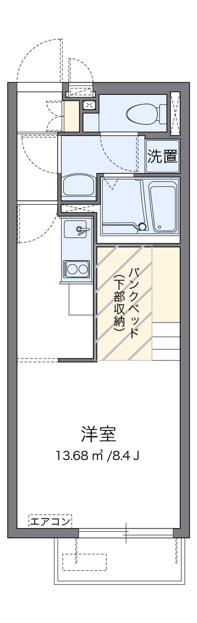 レオネクストフェリーチェ 間取図